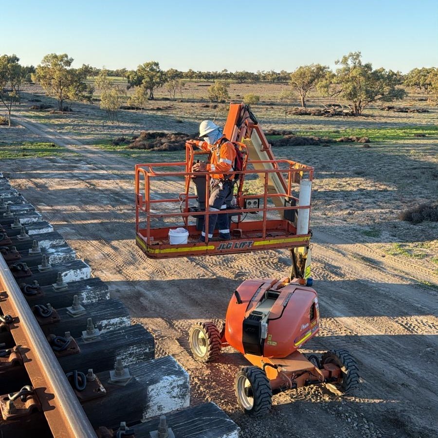 Railway track repair and maintenance works completed by the Matrix Unlimited rail team