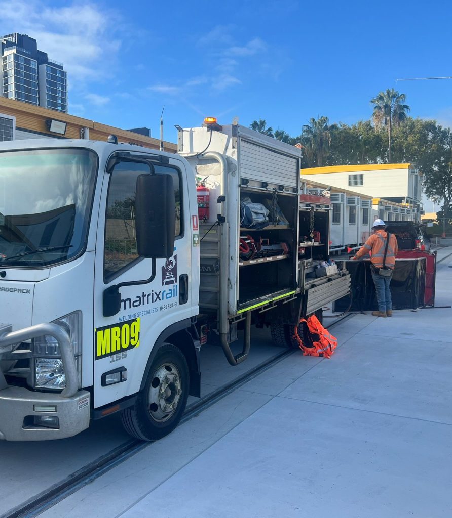 Matrix Unlimited service vehicle supporting rail and civil infrastructure projects across Australia